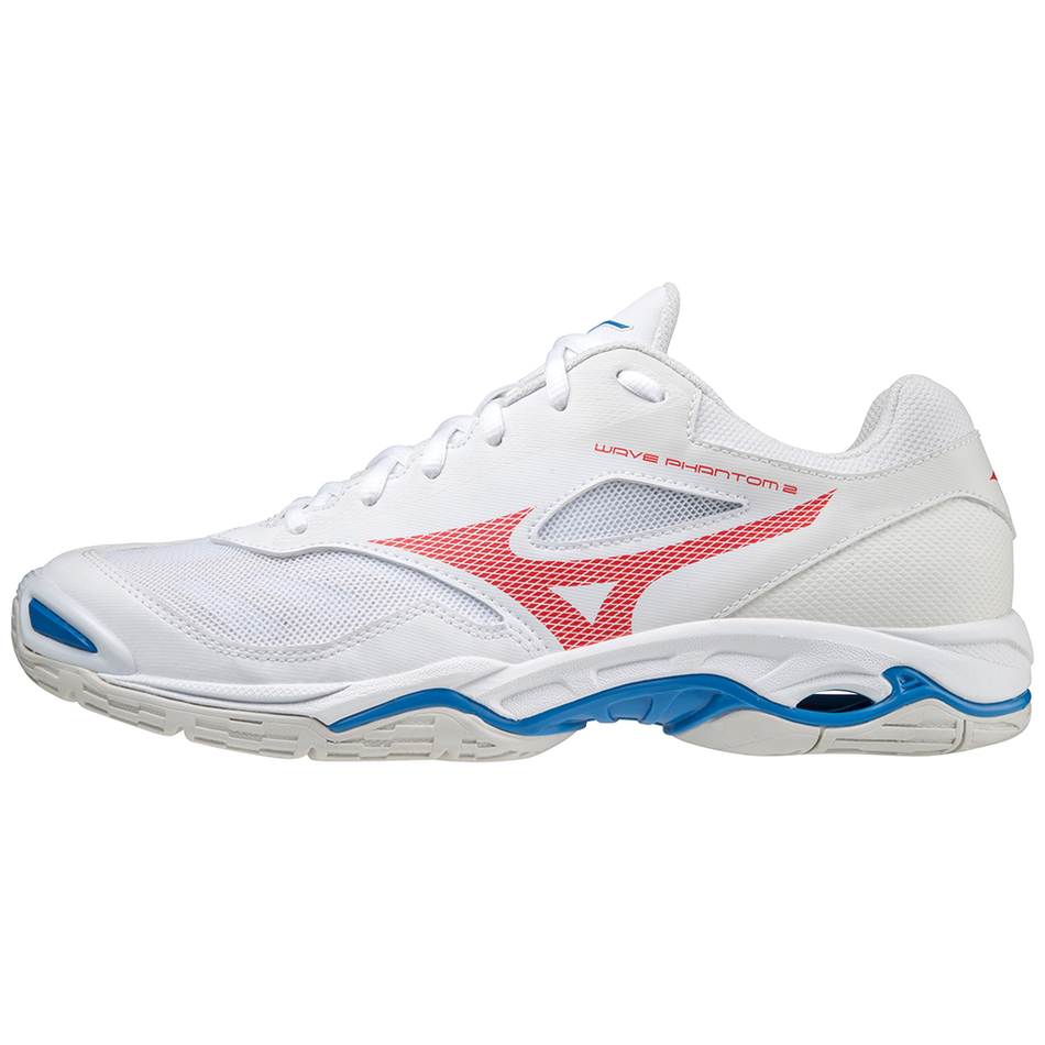 Mizuno Wave Phantom 2 White/IRed/FrenchBlue